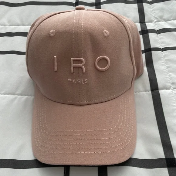 Iro Paris hat IRO | Accessories | Iro Paris Veneto Tan Beige Leather Logo  main image 3
